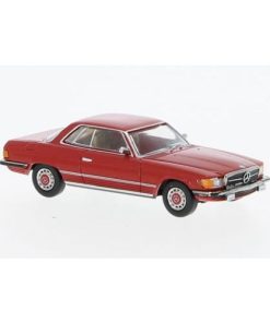 Brekina PCX870476 - Mercedes SLC (C107), red 1971, 1:87