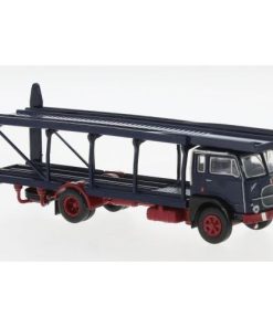 Brekina 58485 - Fiat 642 catransporter, dark blue/dark red 1962