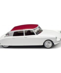 Wiking 080713 - Citroën ID 19 - white/ruby red