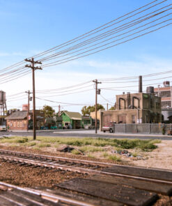 Alternative view of Woodland US2265 - Pre-Wired Poles - Single Crossbar