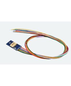 ESU 51999 - Adapter board, Next18 female for 6 amplified outputs. With soldering pads and wires.