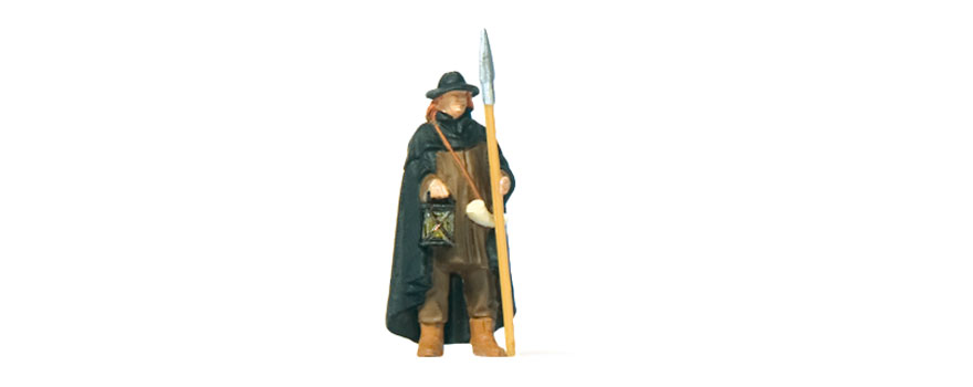Preiser 28214 - Night watchman ("medieval market")