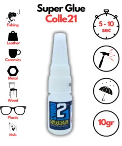 Colle 21 - Superglue Cyano, medium, 10g