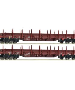 Roco 6600186 - 2 piece set: Stake wagons, ZSSK Cargo