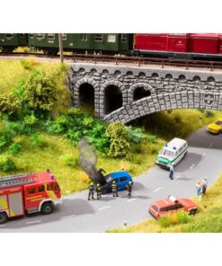 Noch 12842 - Fire Brigade Operation, 4 figures and sound