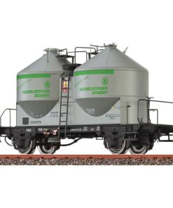 BRAWA 50579 - "Heidelberger Zement" dust container car of the DB AG, epoch V