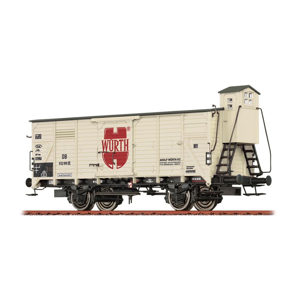 Brawa 50954 - Boxcar G10 “Würth”, DB
