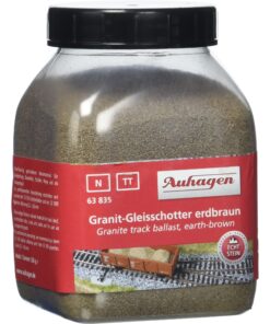 Auhagen 63835 - Granite track ballast earth-brown N/TT