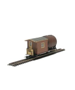 Liliput H0e L378010 - 2 axle wagon with water barrel