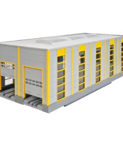 Kibri 39252 - Maintenance hangar GleisBau, modern, Kit