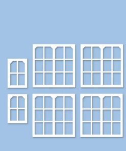 Ratio 539 - Midland Signal Box Windows (White) Kit