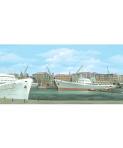 PECO SK-20 - Large Dock Centre Backscene