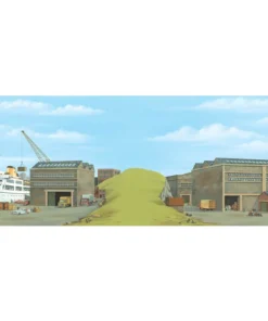 PECO SK-21 - Large Dock Backscene Extensions