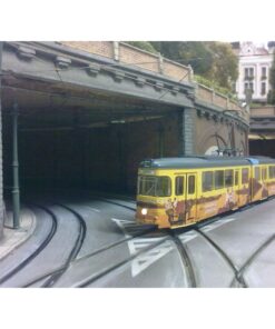 H0 Scale Tram/Townscape layout - 230x120x80cm
