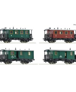 Roco 6200190 - 4 piece set: Passenger train, kkStB - BBO