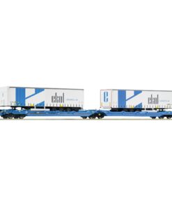 Roco 6600022 - Articulated double-pocket wagon T3000e, EUROWAGON