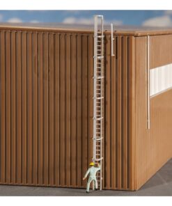 Faller 180922 - Fire ladder and railing, 106 mm high