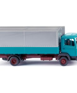 Wiking 043121 - MB LP 814 flatbed truck - turquoise