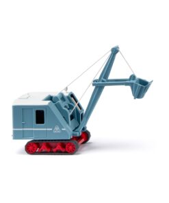 Wiking 066049 - Crawler rope excavator (Krupp Ardelt) - pastel blue