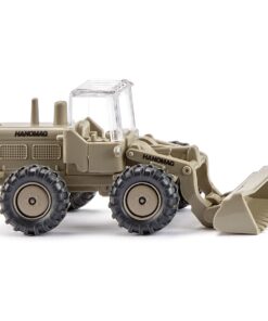 Wiking 097404 - N scale Hanomag B11 wheel loader - olive grey