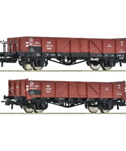 Roco 6600150 - 2-piece set: Open freight wagons, PKP