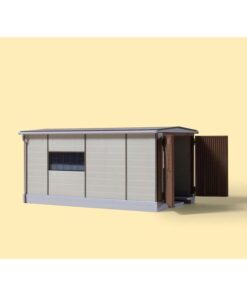 Alternative view of Auhagen 11429 - Shed for small oil-driven locomotives