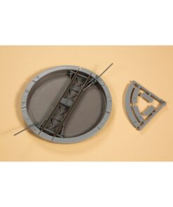 Alternative view of Auhagen 11487 - 95mm turntable, standard gauge , manual
