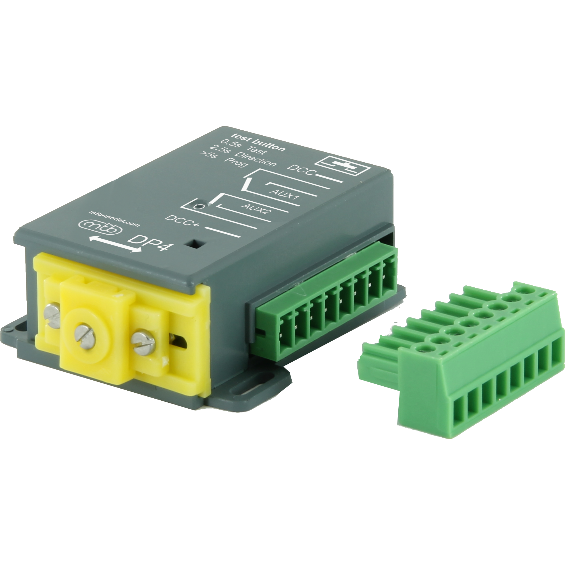MTB DP4 - Universal Slow action point motor with built in Double switch and integrated DCC decoder
