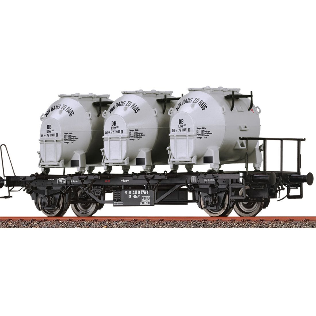 BRAWA 50601 - DB Lbs 577 container wagon, Era IV